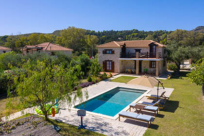 Zakynthos Villas Artemis Stone Villa Βασιλικός