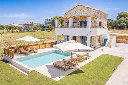 Zakynthos Villas MariDion Beach Family House Psarou